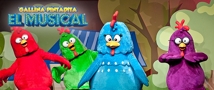 Gallina Pintadita: El Musical llega a Chile Gallina Pintadita: El Musical llega a Chile