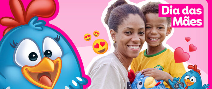 Campanha da Galinha Pintadinha incentiva clicks de mamães para celebrar o dia delas